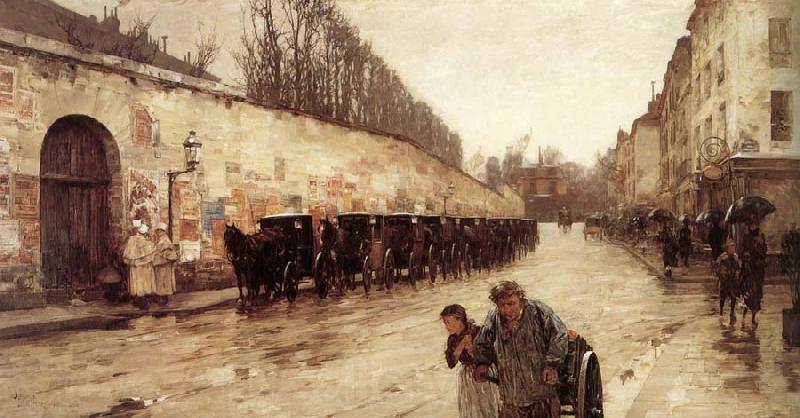 Childe Hassam Ding-on Germany oil painting art
